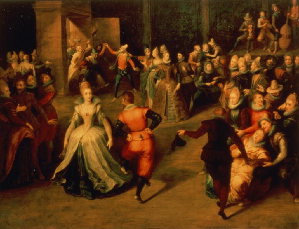 Detail of The Ball by Martin Pepyn or Pepin