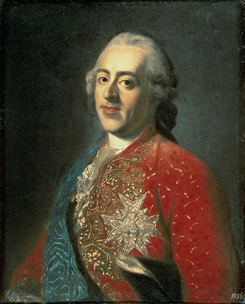 Detail of Louis XV by French School