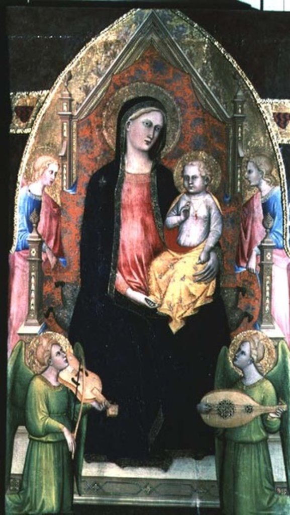 Detail of Madonna and Child by George Gaston Christiani