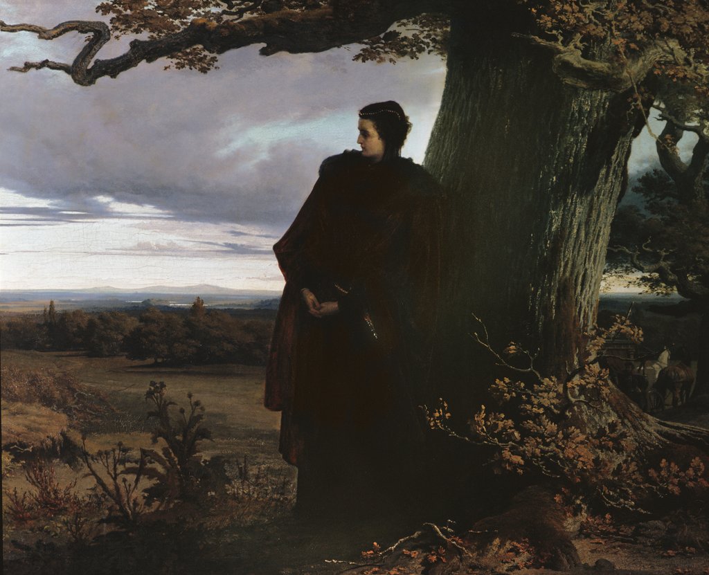 Detail of Queen Isabella's Farewell to Transylvania, 1863 by Sandor Wagner