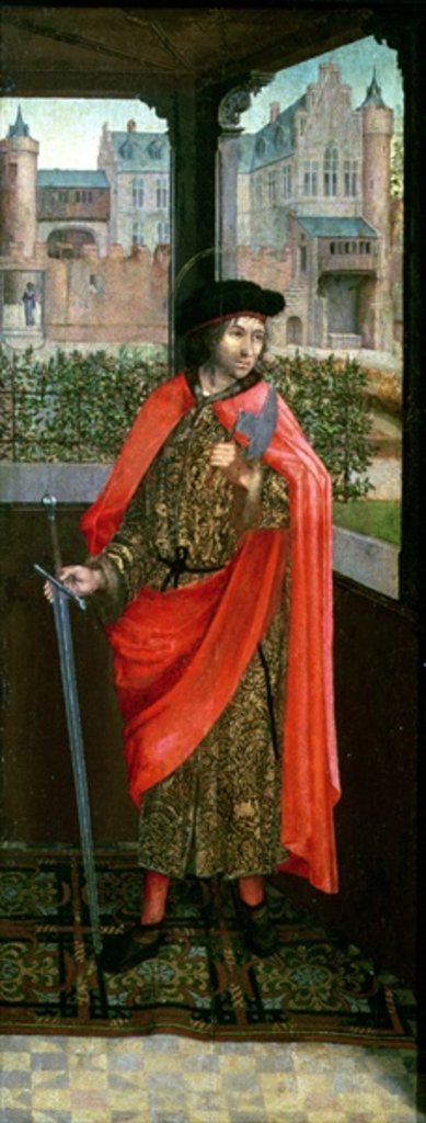 Detail of St. Crispin, 16th century by Dutch School
