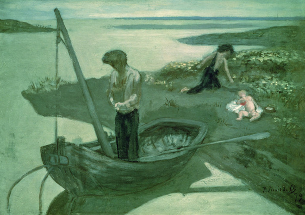 Detail of Sketch for the Poor Fisherman, 1879 by Pierre Puvis de Chavannes