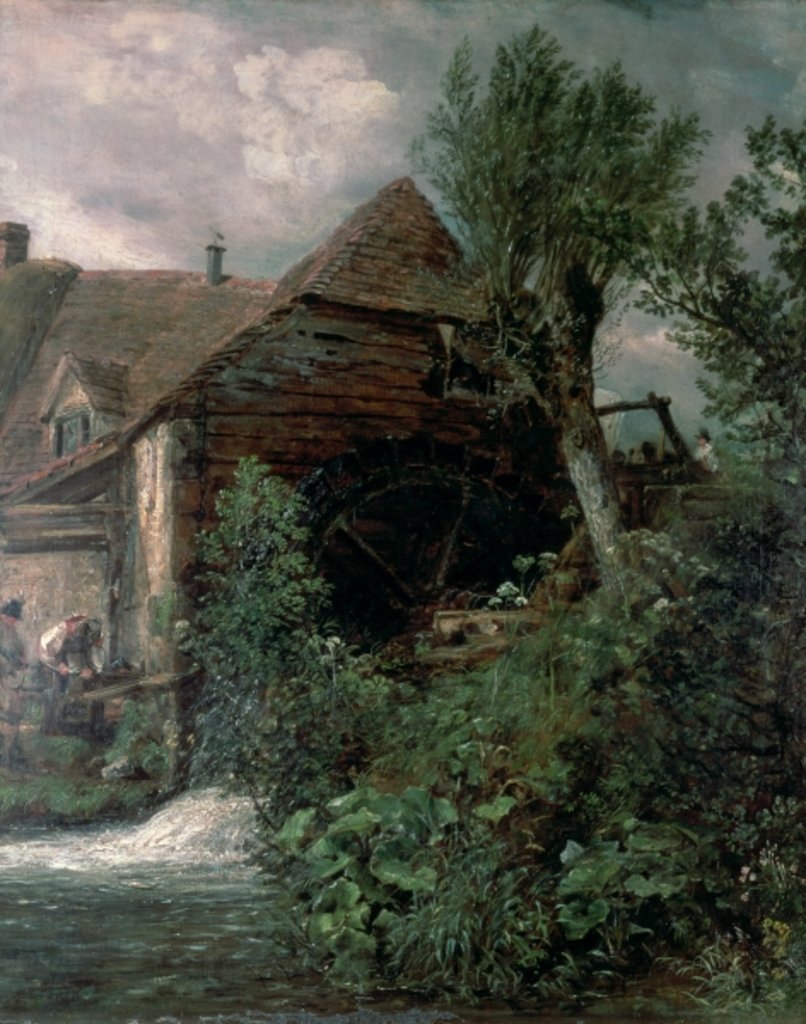 Detail of Gillingham Mill, Dorset, 1823-1827 by John Constable