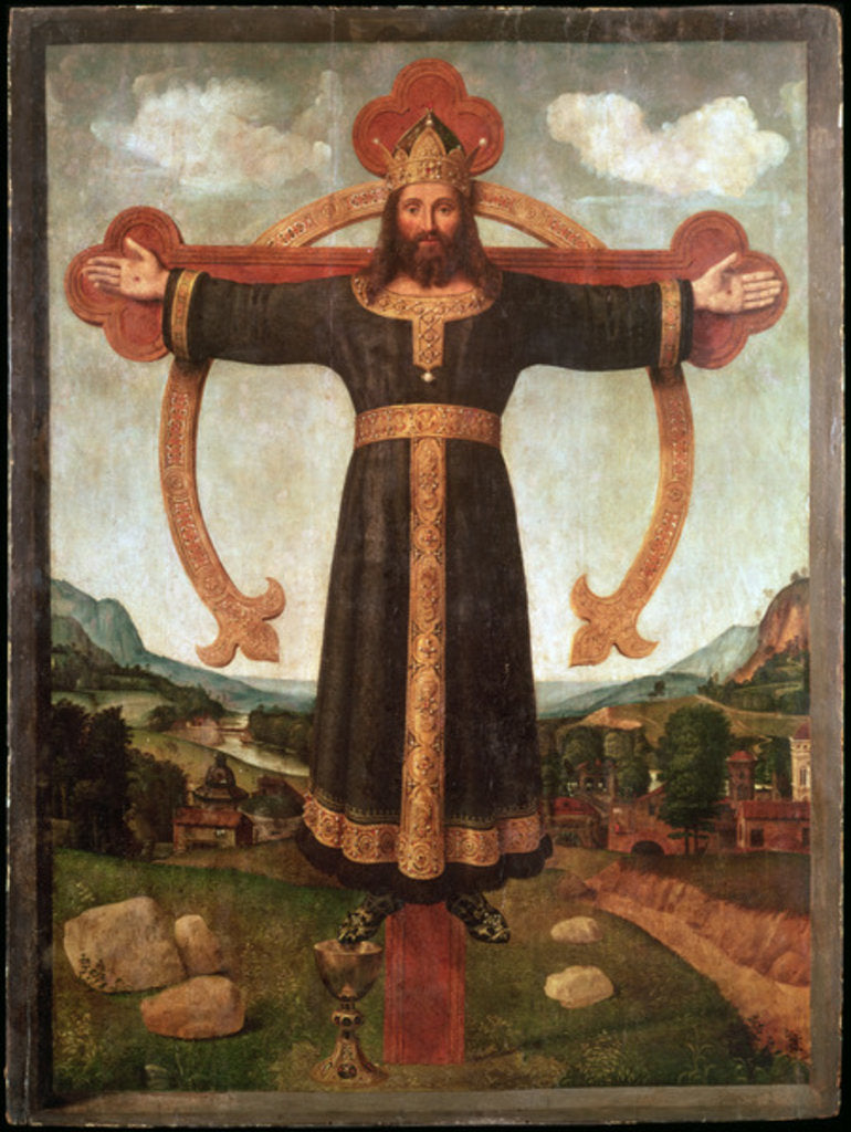 Detail of Christ on the Cross by Piero di Cosimo