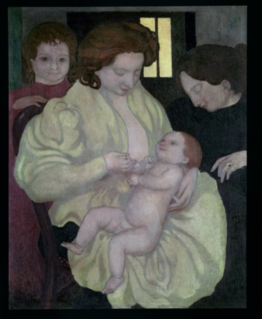 Detail of Maternity, 1895 by Maurice Denis