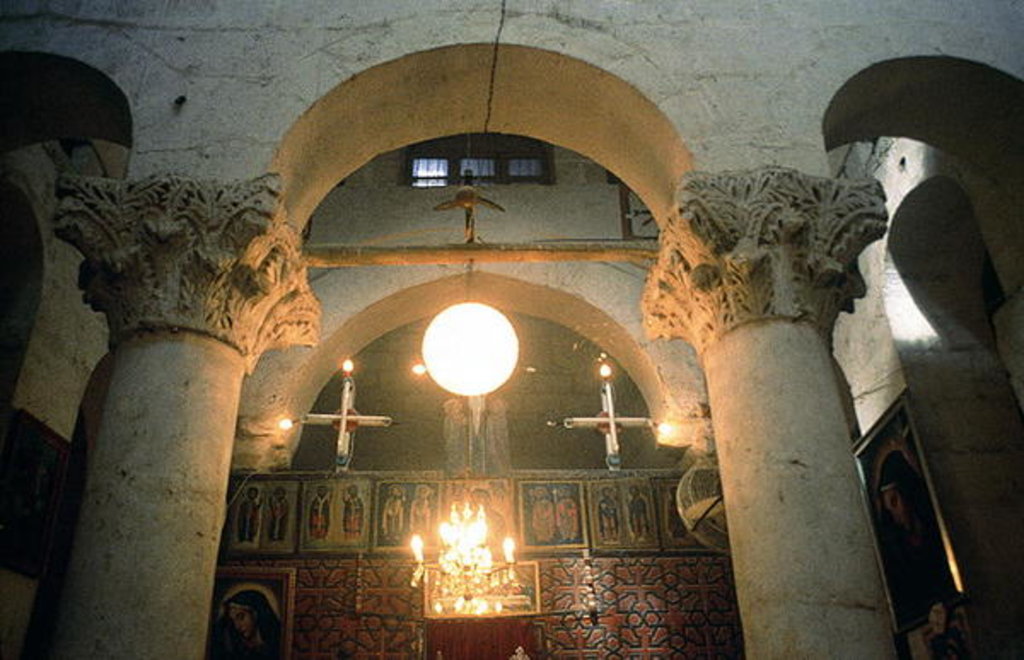 Detail of View of the interior, founded in the 10th century by Anonymous