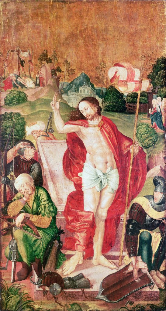 Detail of The Resurrection by Master M.S.