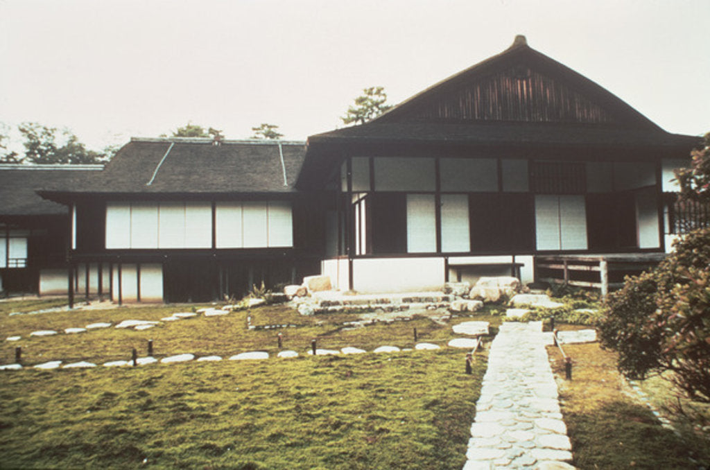 Detail of Katsura Imperial Villa, Kyoto, built for Prince Tomohito, probably designed by Kobori Enshu, c.1620 by Anonymous