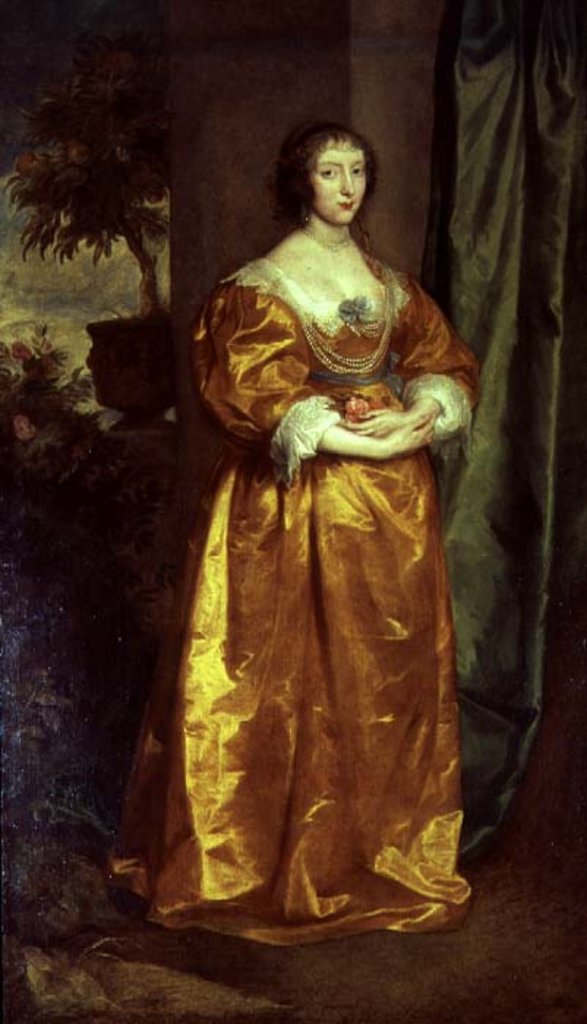 Detail of Martha Cranfield by Anthony van Dyck