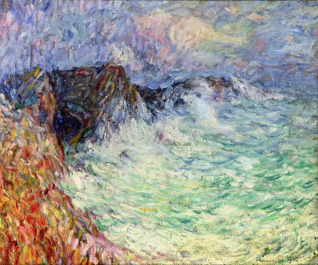 Detail of Belle Isle, France by John Peter Russell