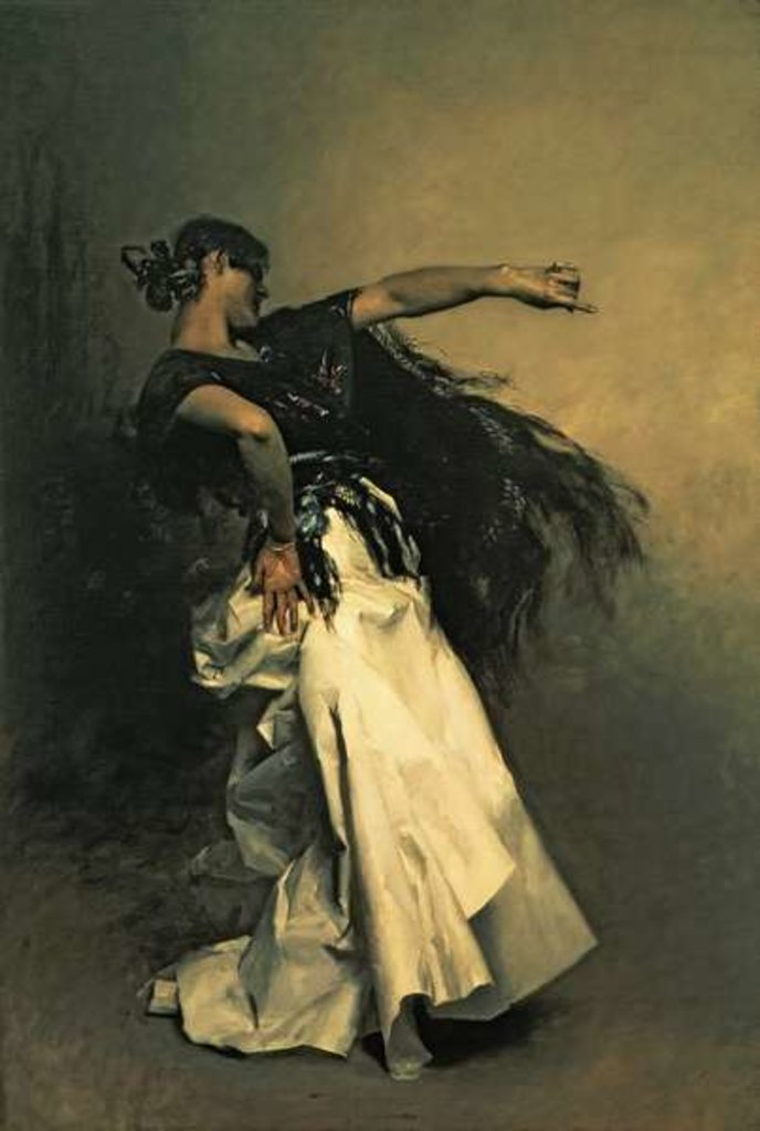 Detail of The Spanish Dancer by John Singer Sargent