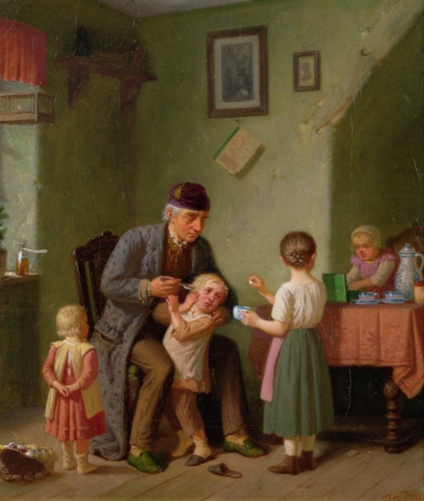 Detail of Tough Medicine and Sweet Reward by F.M. Wendler