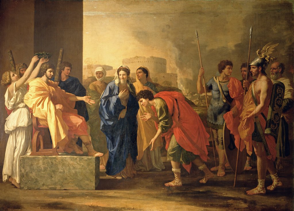 Detail of The Continence of Scipio, 1640 by Nicolas Poussin