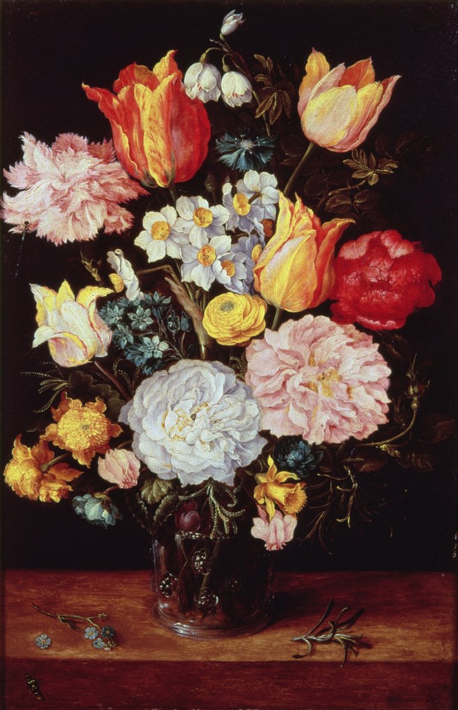 Detail of Flower Piece by Pieter the Younger Brueghel