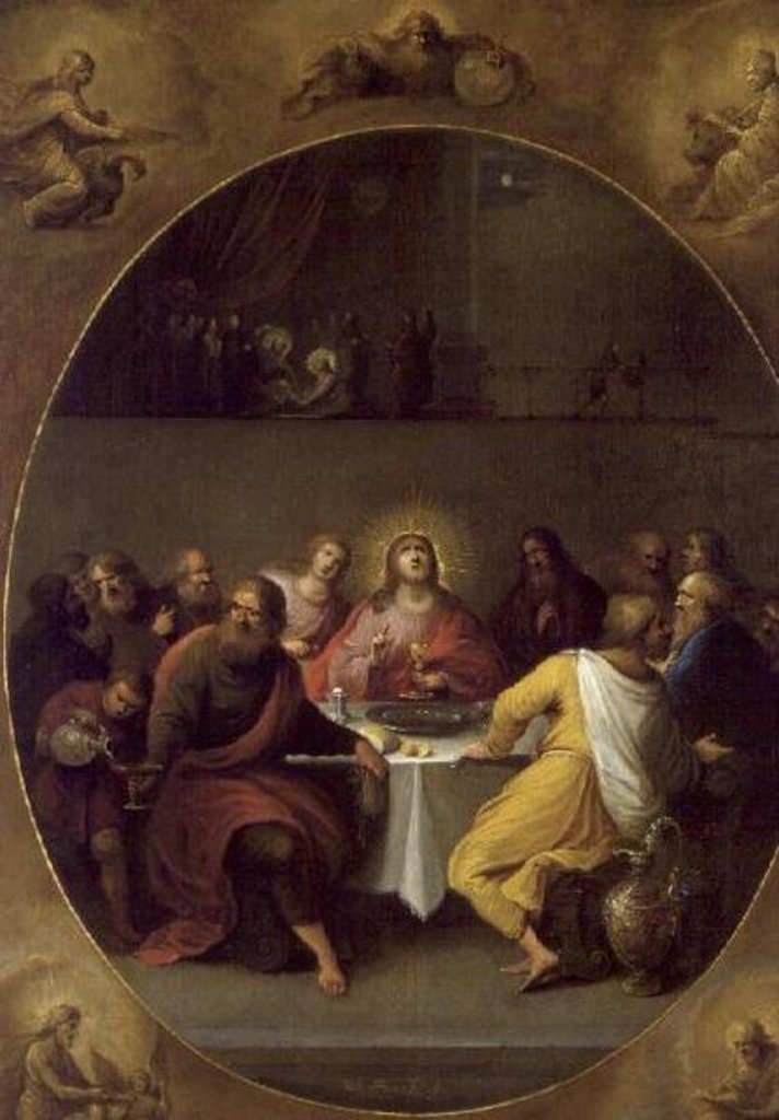 Detail of The Last Supper by Frans II and III (1607-67) Francken