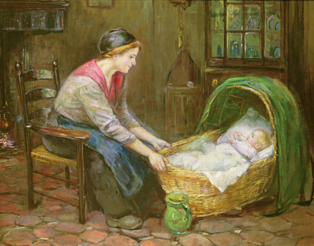 Detail of Mother and Child by Cornelis C. Zwaan