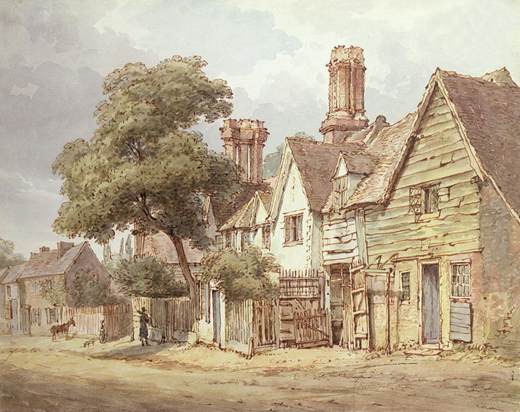 Detail of Village Street by Anonymous Anonymous