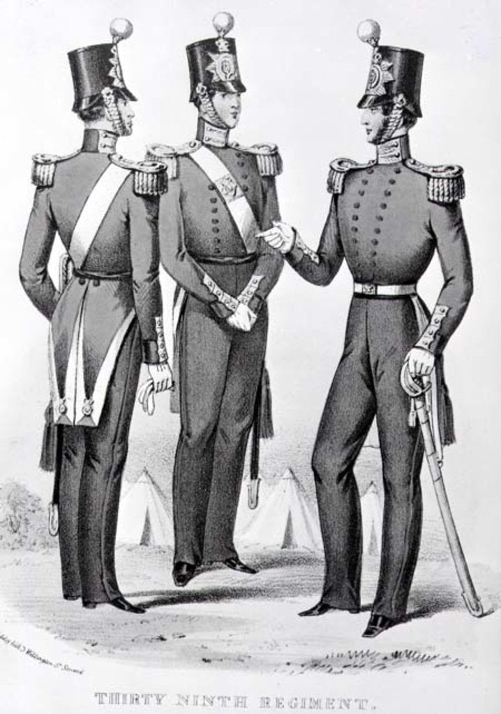 Detail of Old 54th Foot early 19th century by English School