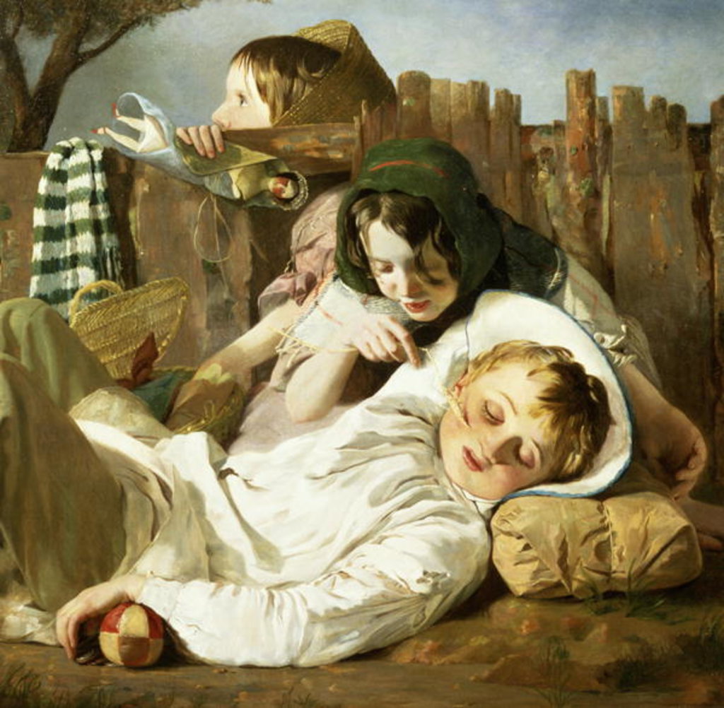 Detail of The Tease by Robert Hannah