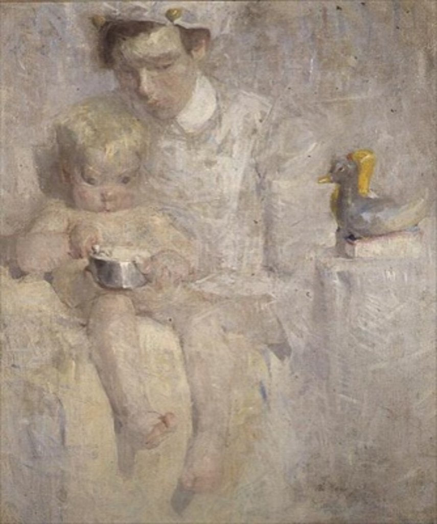 Detail of Nurse and Child by Beatrice How