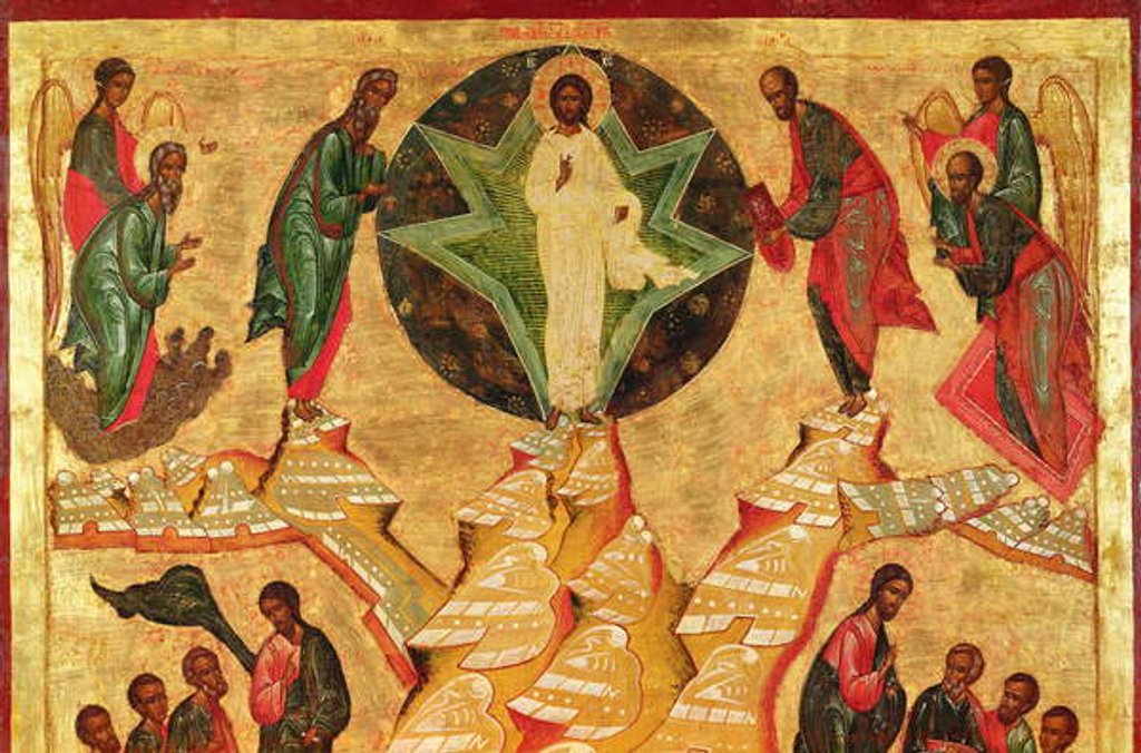 Detail of Detail from the Transfiguration by Russian School