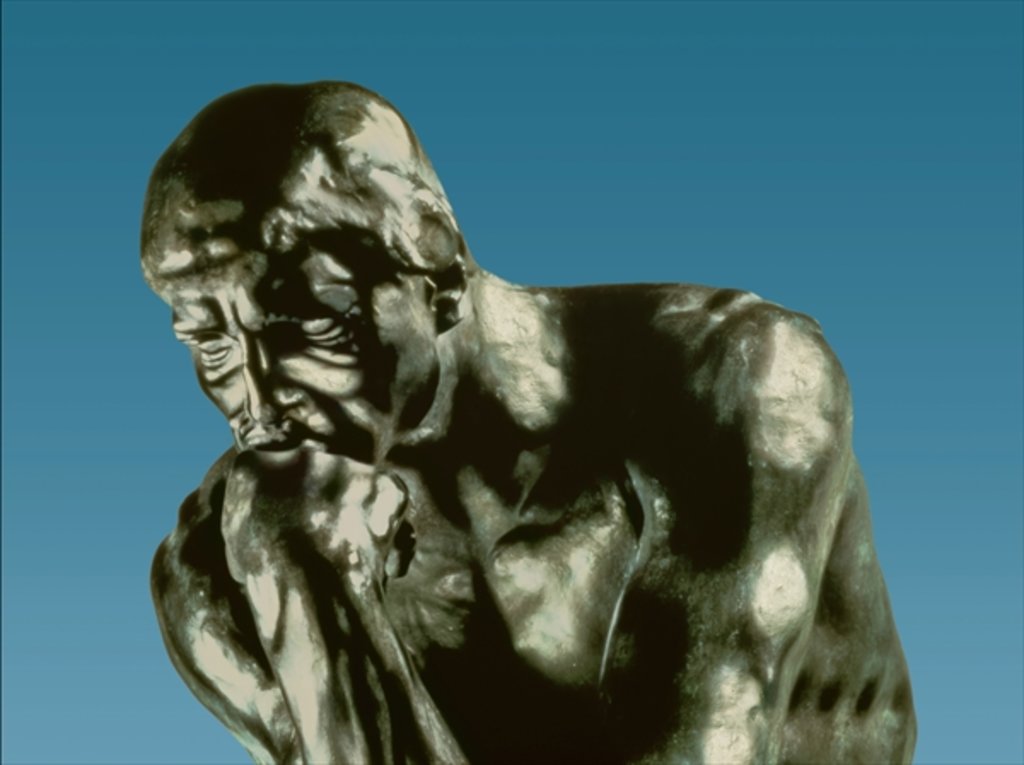 Detail of The Thinker, 1881 by Auguste Rodin