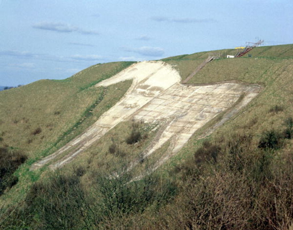 Detail of The Westbury White Horse by Anonymous