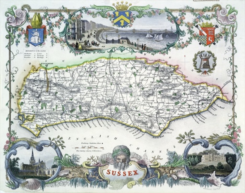 Detail of Sussex by Anonymous