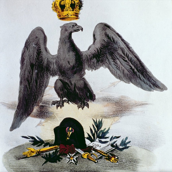 Napolean Icon Napoleonic symbols, 19th century posters & prints by Anonymous