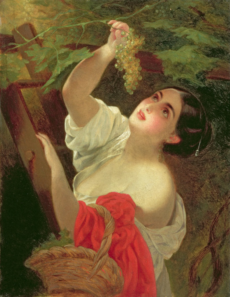 Detail of Italian Midday, 1831 by Karl Pavlovich Bryullov
