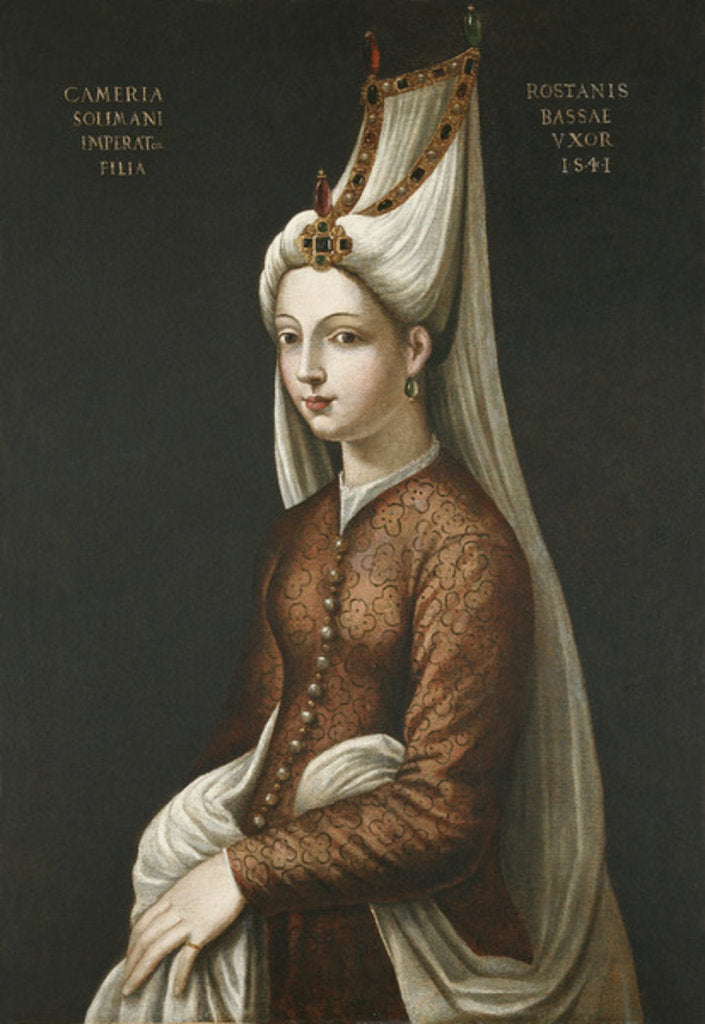 Detail of Haseki Hurem Sultan, 1541 by Ottoman School