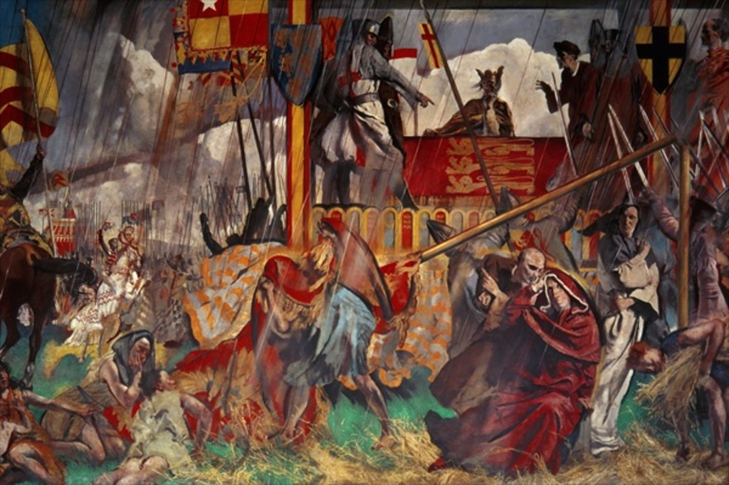 Detail of Signing of the Magna Carta, 1215 by Charles Sims