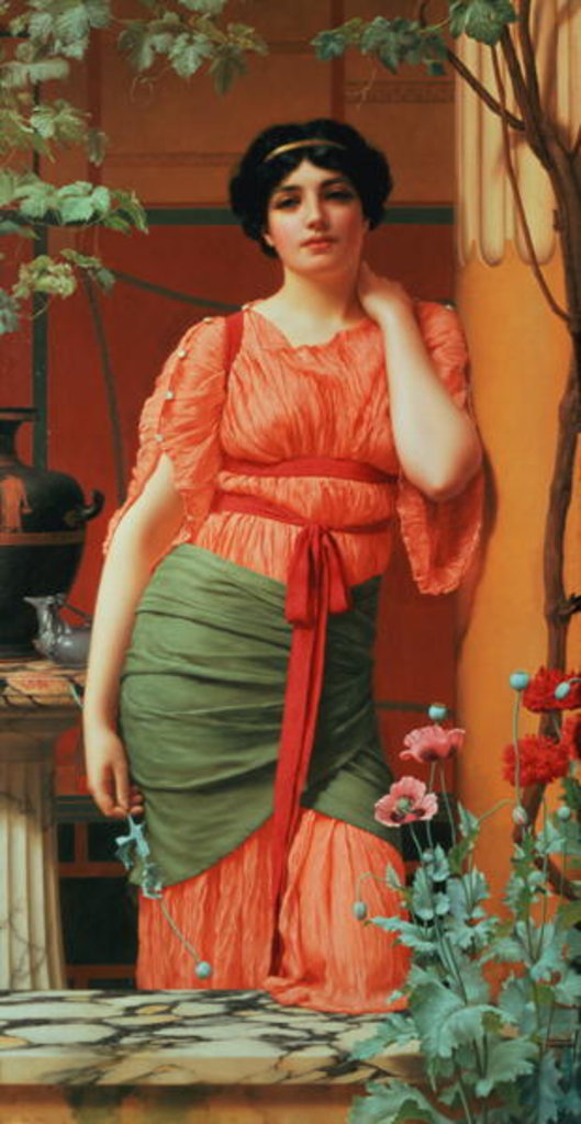 Detail of Nerissa, 1906 by John William Godward