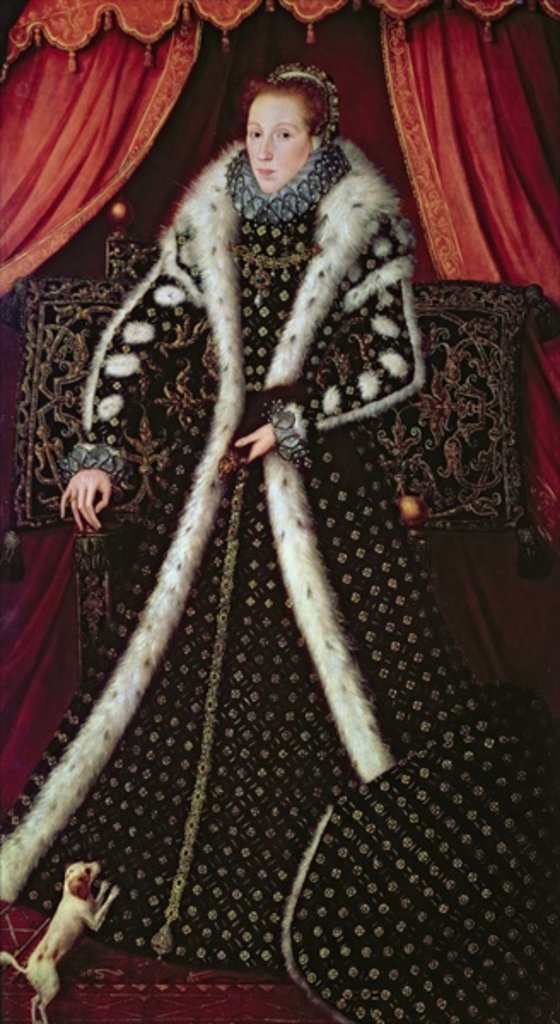 Detail of Frances Sidney, Countess of Sussex, c.1565 by or Muelen Steven van der Meulen