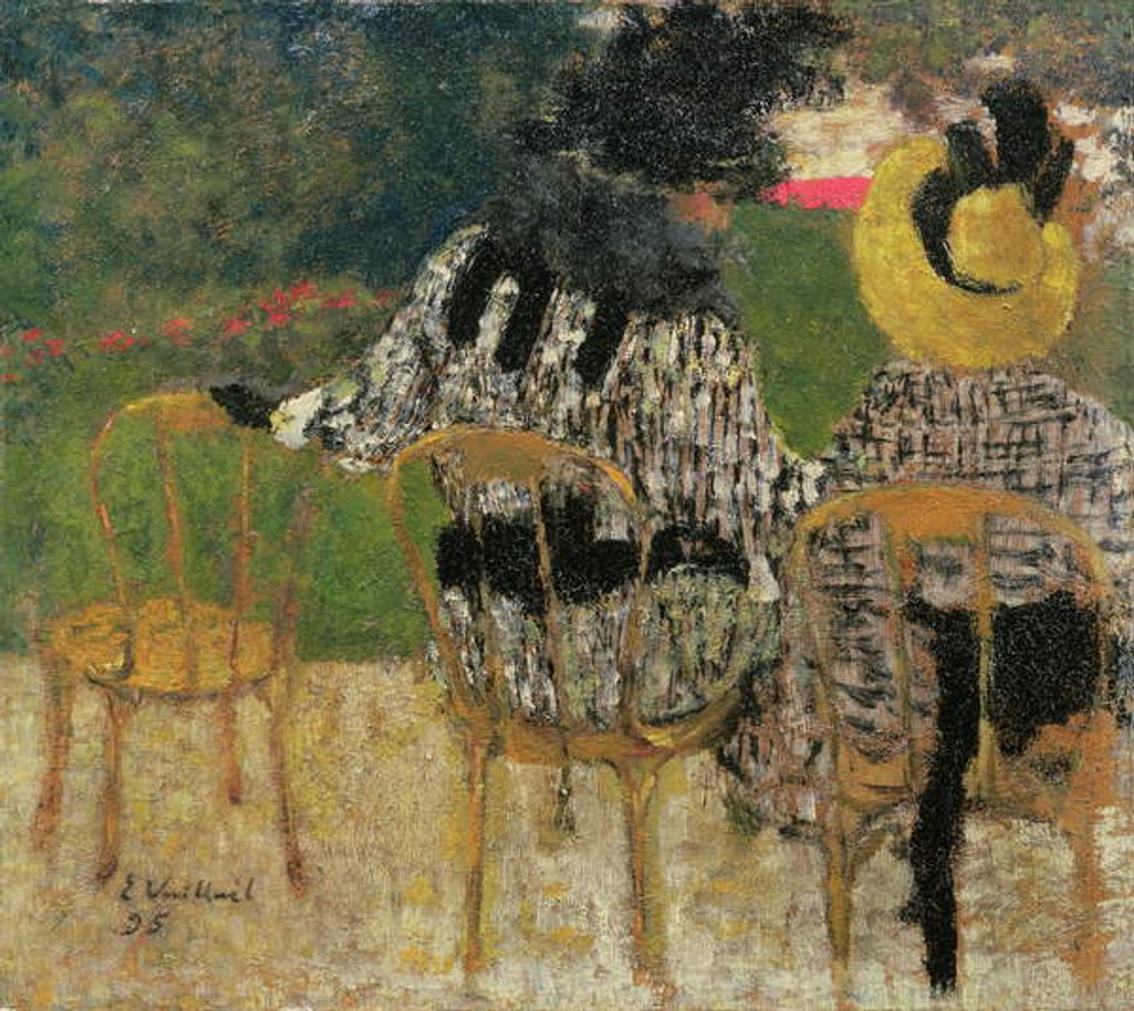 Detail of In the Tuileries Gardens, 1895 by Edouard Vuillard