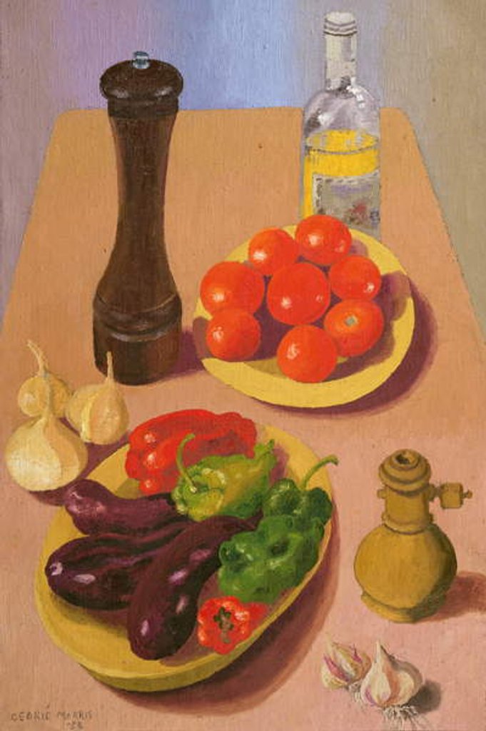 Detail of Ratatouille, 1954 by Cedric Morris