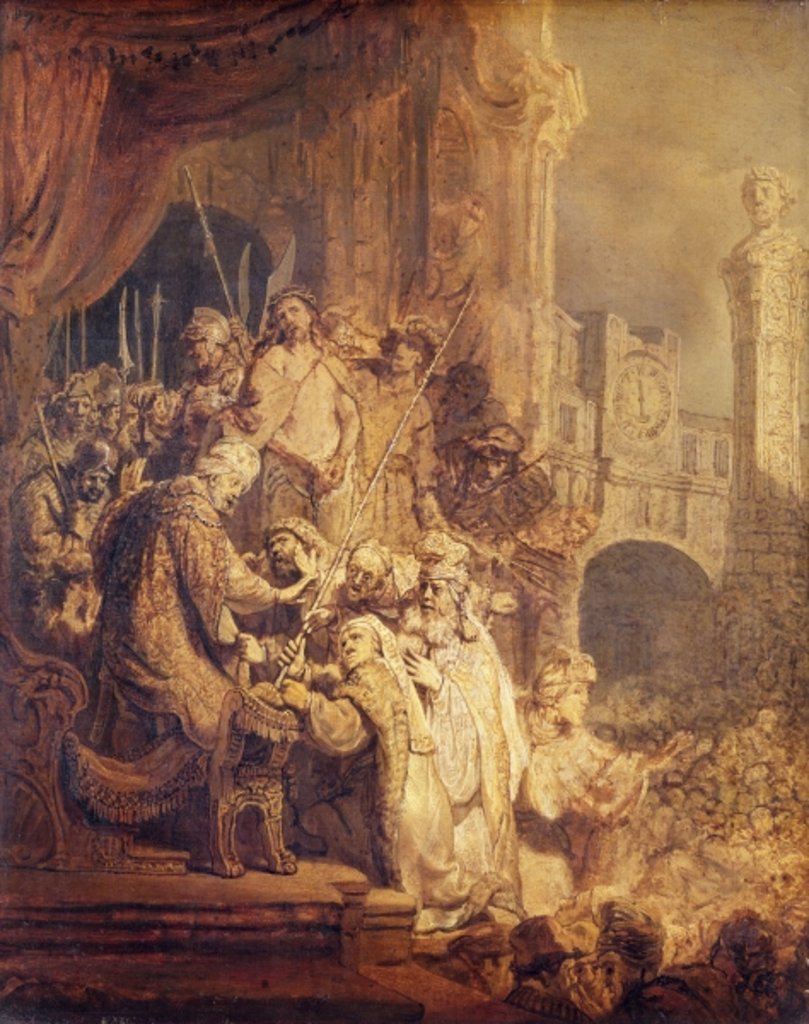 Detail of Ecce Homo, 1634 by Rembrandt Harmensz. van Rijn