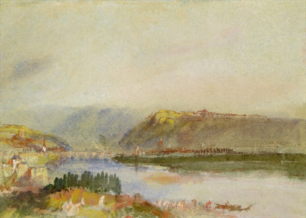 Detail of Givet from the North, c.1839 by Joseph Mallord William Turner