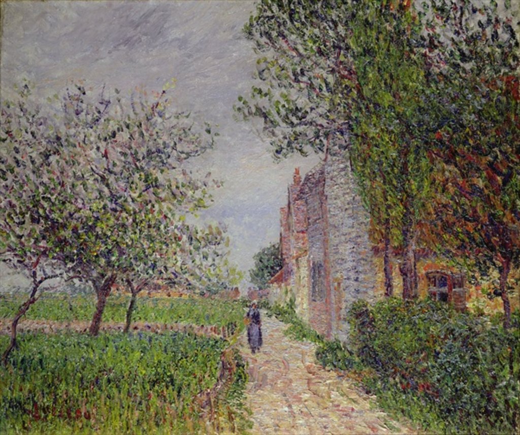 Detail of Spring, St. Cyr-de-Vaudreuil by Gustave Loiseau