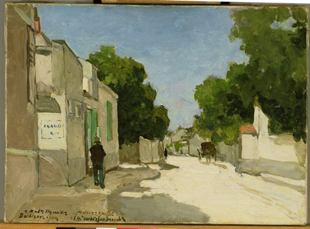 Detail of Millet's house at Barbizon, 1900 by Johannes Hendrik Weissenbruch