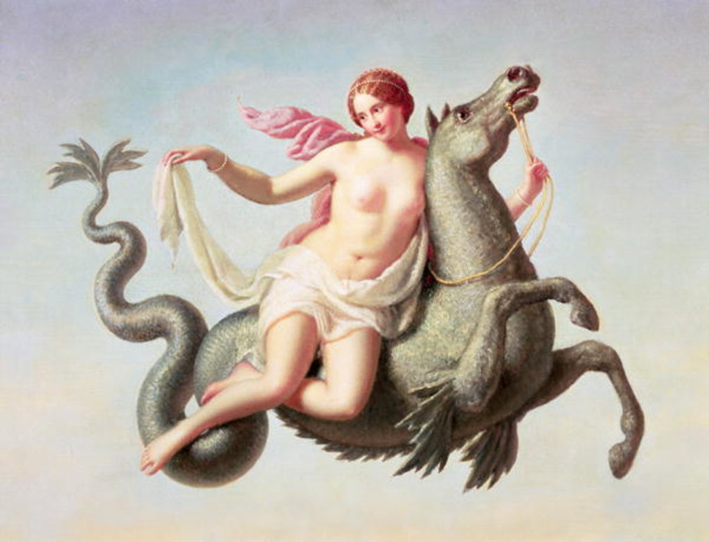 Detail of The Escape of Galatea by Michelangelo Maestri