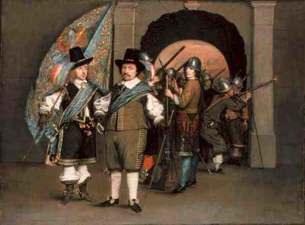 Detail of Guards from a Guild by Simon Kick