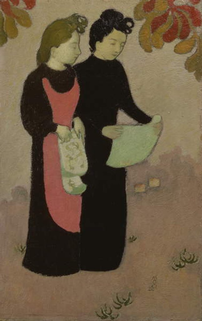 Detail of The Two Sisters, 1892 by Maurice Denis