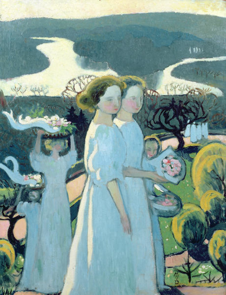 Detail of Easter Procession by Maurice Denis