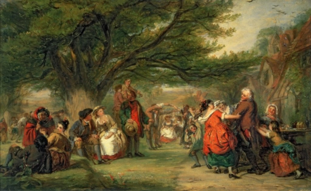 Detail of Village Merrymaking by William Powell Frith