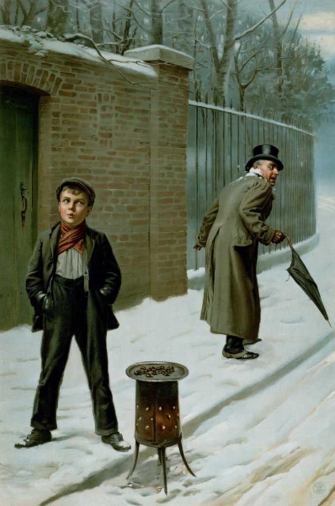 Detail of The Snowball - Guilty or Not Guilty by H. Pittard