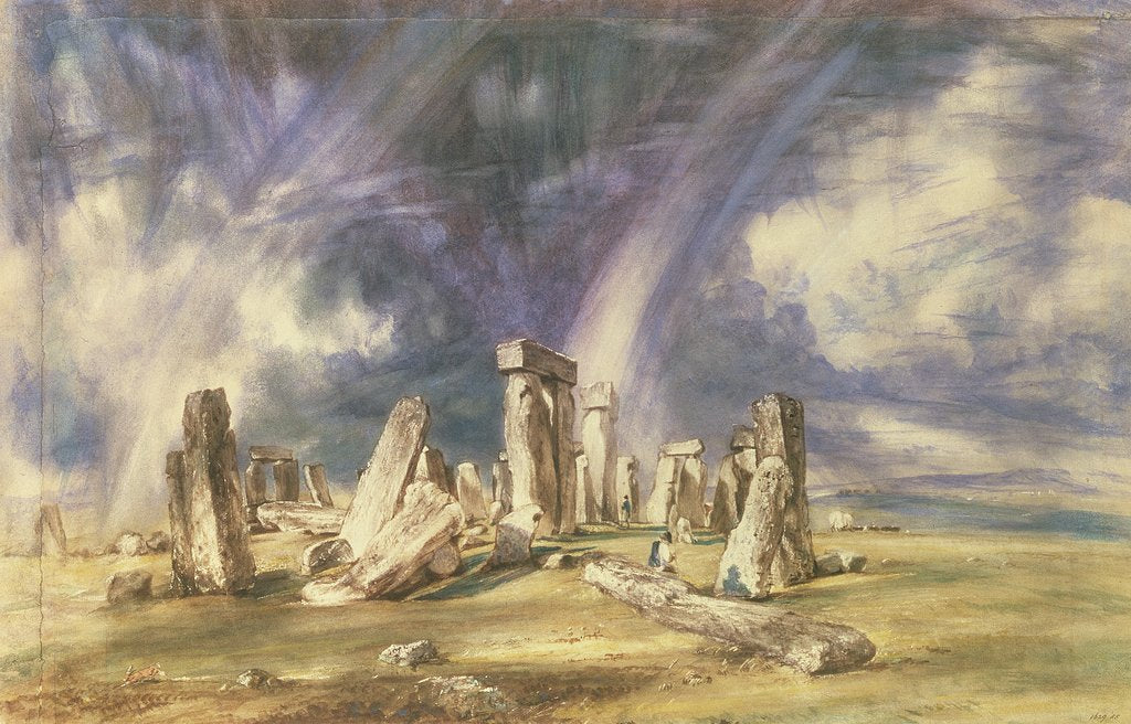 Detail of Stonehenge, 1835 by Anonymous