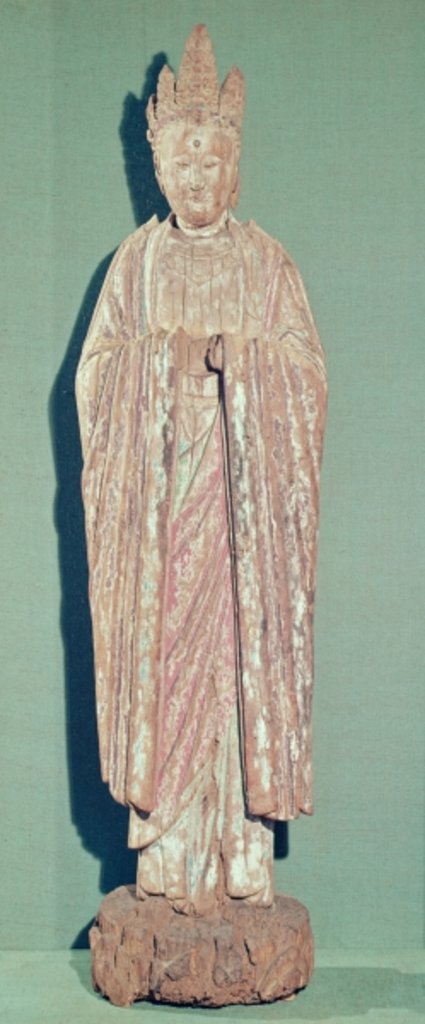 Detail of Figure of a Taoist Deity by School Chinese