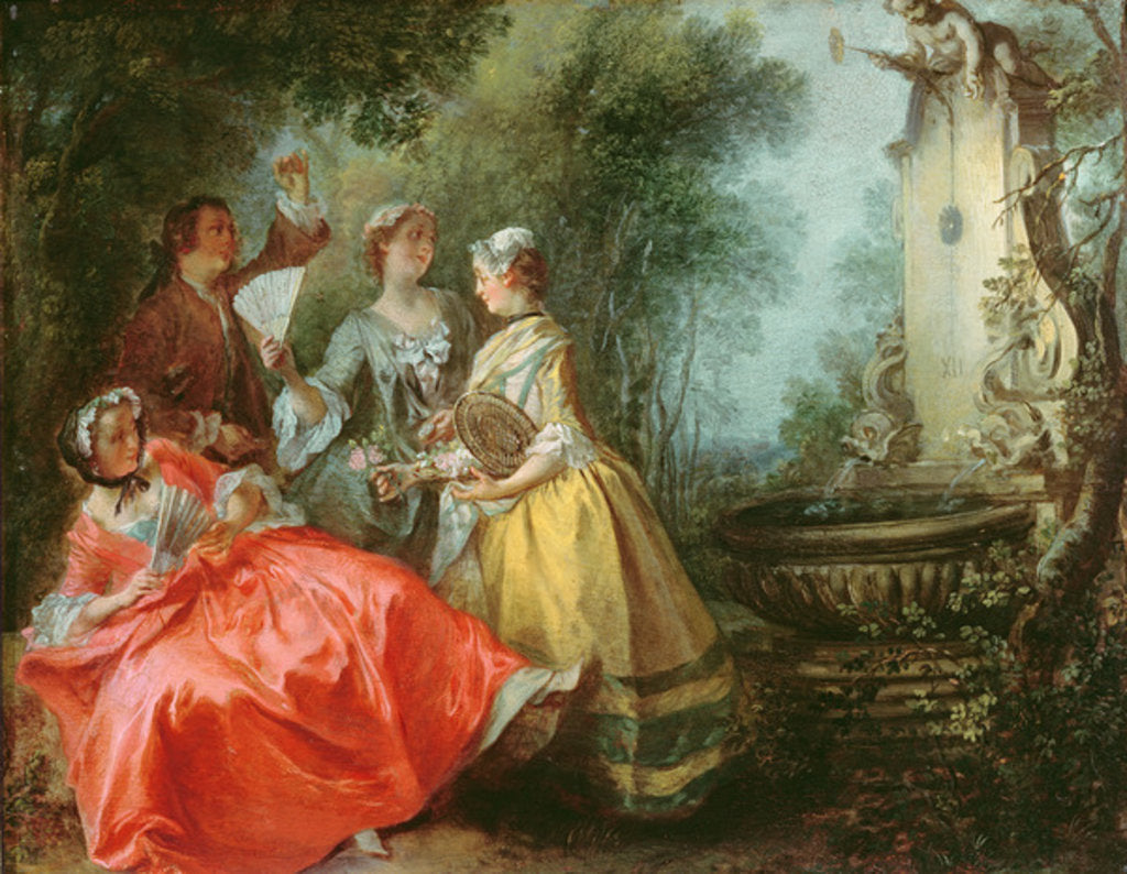 Detail of The Four Times of the Day: Midday, c.1739-41 by Nicolas Lancret