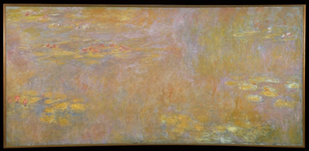 Detail of Waterlilies, after 1916 by Claude Monet